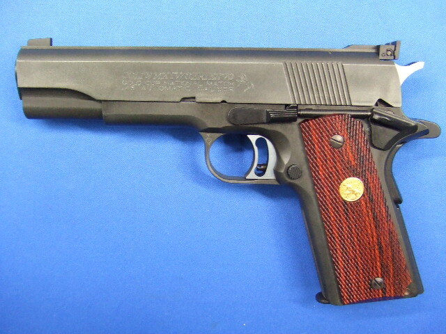 コルト ゴールドカップ ナショナルマッチ カーボンブラックHW