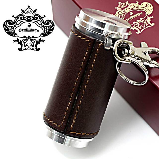 Orobianco オロビアンコ 携帯灰皿 ブラウン ORA-001 BR YMEX 喫煙具