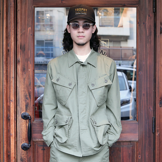 TR24SS-505/「Jungle Fatigue Jacket / Olive Drab」ジャングルジャケット
