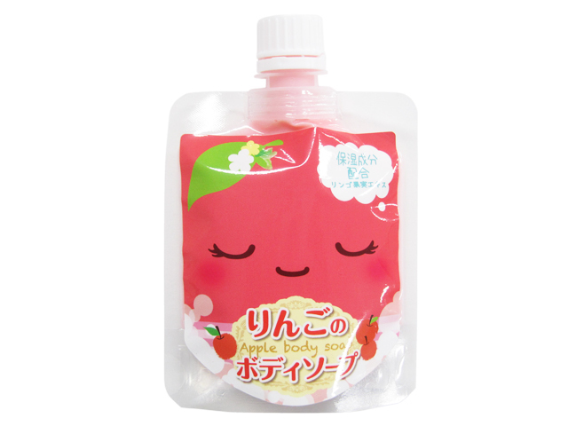 りんごのボディソープ