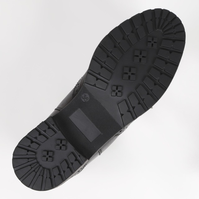 KISCO（キスコ）ウィングチップサイドゴアブーツ ブラック｜BARCLAY