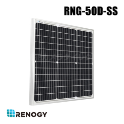 RNG-50D-SS】レノジー RENOGY ソーラーパネル 50W 単結晶 12V MC4