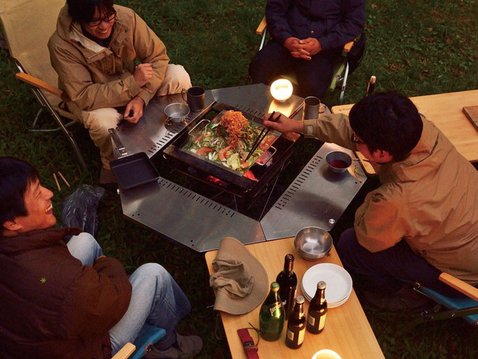 焚き火台 Dicaro table ジカロテーブル 焚き火台 火おこし 焚き火 BBQ