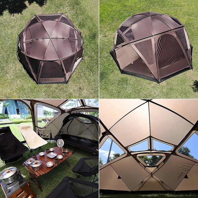 WIWO YAK DOME 450 キャンプテント ヤクドーム 4~6人用 ドームテント