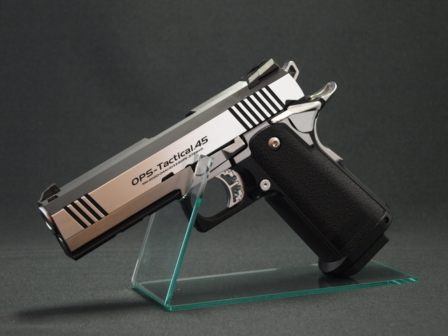 東京マルイ】 ハイキャパカスタム デュアルステンレス ビッグマグナム