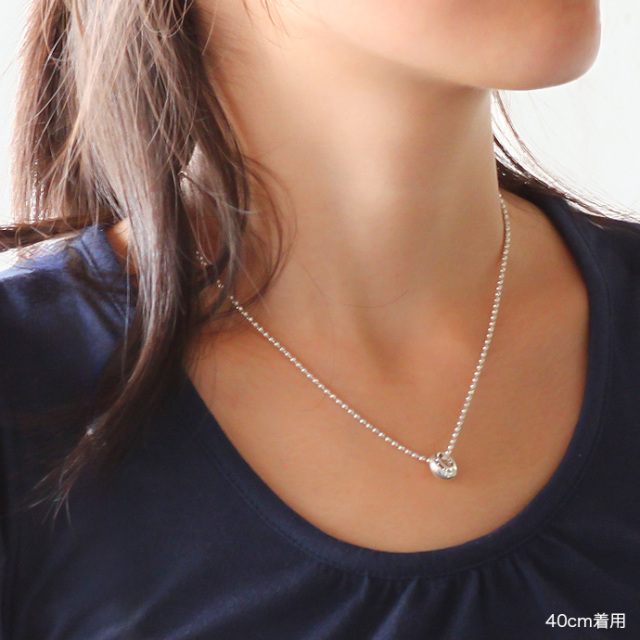 2mmボールチェーン40cm45cm50cm｜シルバーチェーン｜シルバーネックレス