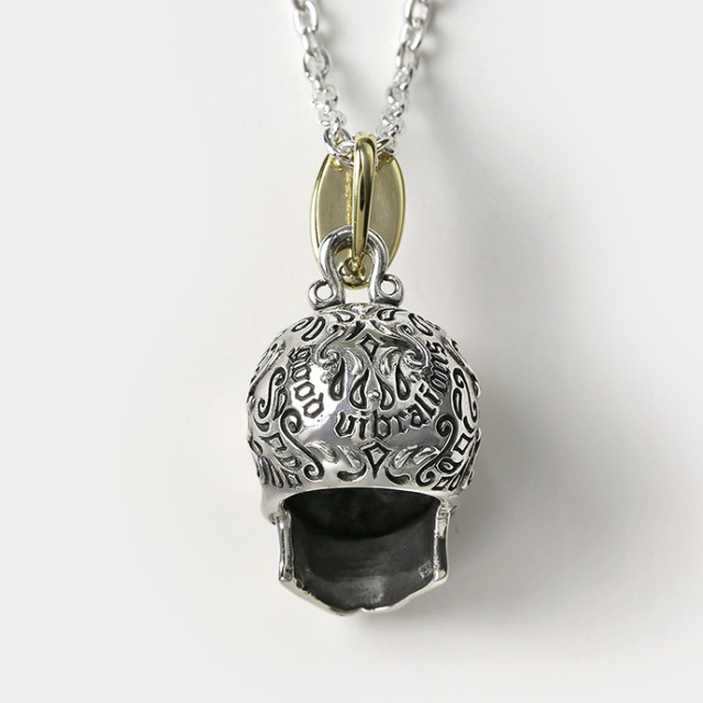 ラージ メキシカンスカル ＆ メダイ ペンダント ≪トップのみ≫ メンズ