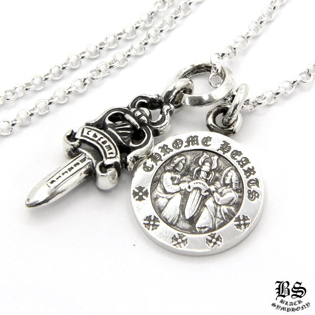 クロムハーツダガーチャーム#5＆エンジェルメダルチャーム＆ロール