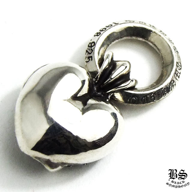 クロムハーツハートチャームwithパヴェダイヤモンド|クロムハーツ通販