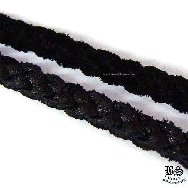 クロムハーツタイニーレザーブレードラージスクロールボロチップ