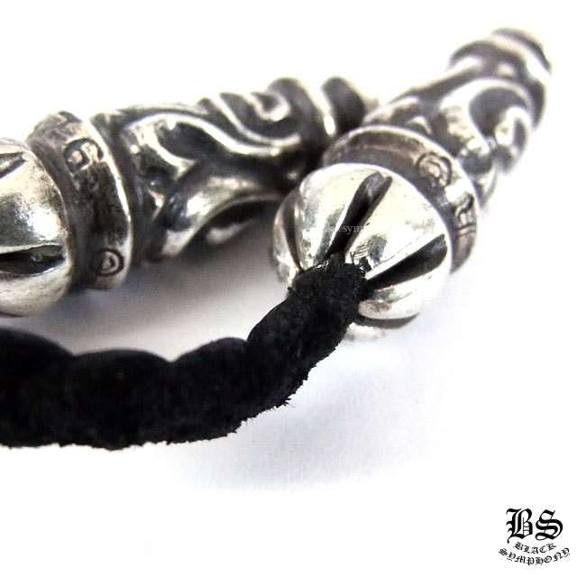 クロムハーツタイニーレザーブレードラージスクロールボロチップ