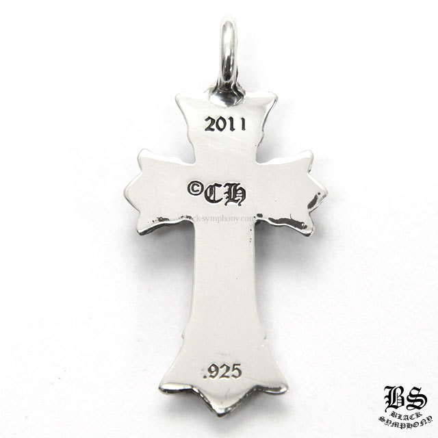 クロムハーツダブルCHクロスチャーム|クロムハーツ通販専門店ブラック