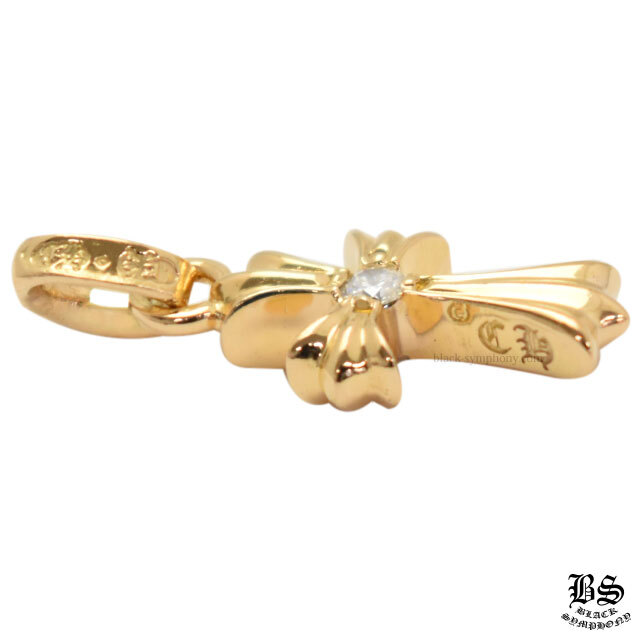 クロムハーツCHクロスベビーファットチャーム22Kwithシングル