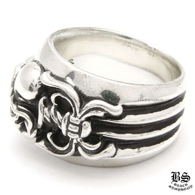 クロムハーツダガーハートリング|クロムハーツ通販専門店ブラック