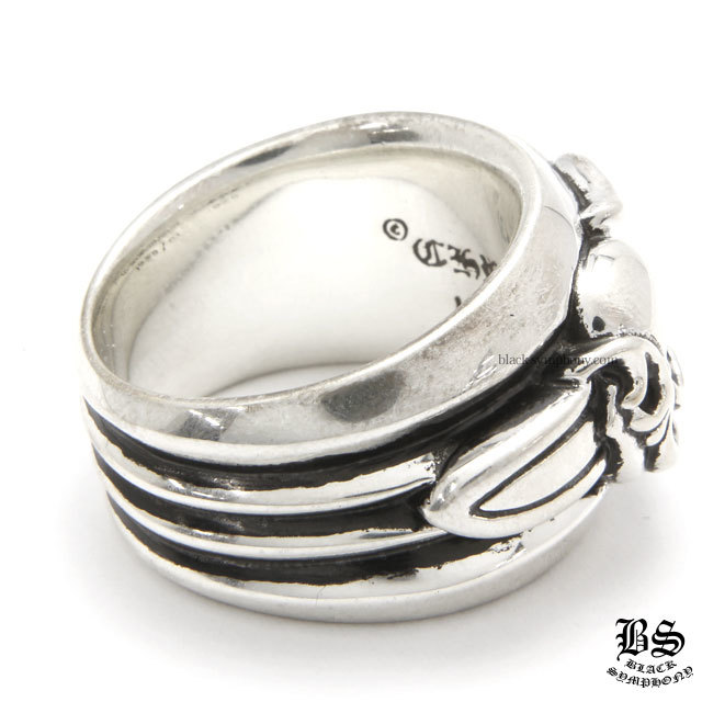 クロムハーツダガーハートリング|クロムハーツ通販専門店ブラック