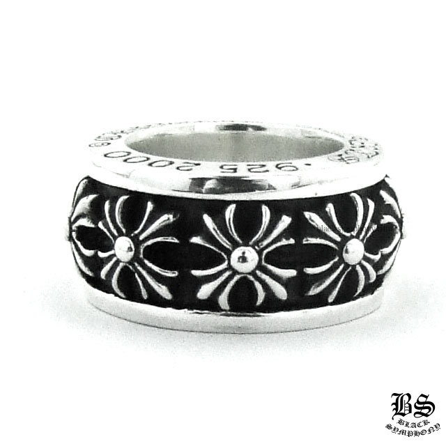 クロムハーツスピナーCHXリング|クロムハーツ通販専門店ブラック