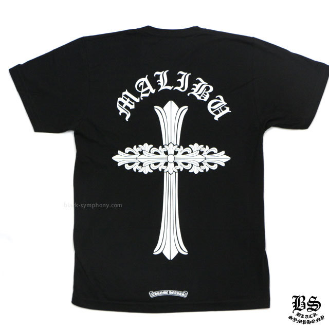 クロムハーツTシャツフローラルクロスマリブブラック |クロムハーツ