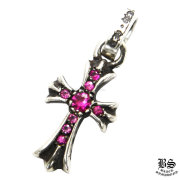 クロムハーツCHクロスベビーファットチャーム22K&ロールチェーン22K18