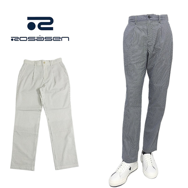 ROSASEN［ロサーセン］STRETCH STRIPE PANTS /ストレッチストライプ