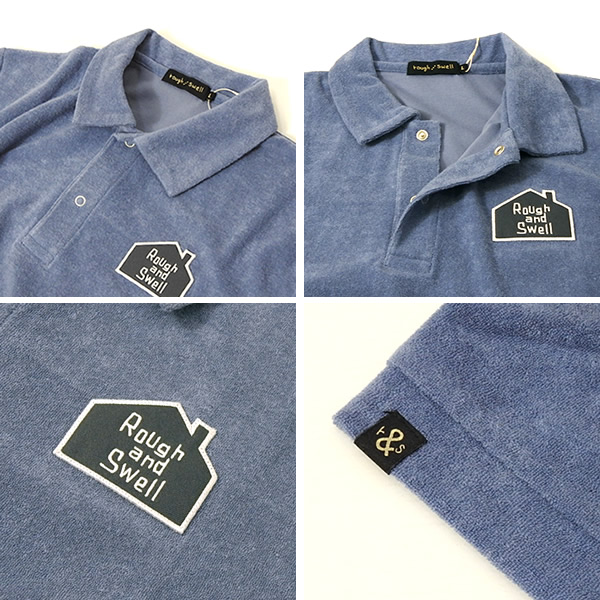 rough&swell［ラフアンドスウェル］FACTORY POLO/パイルポロシャツ