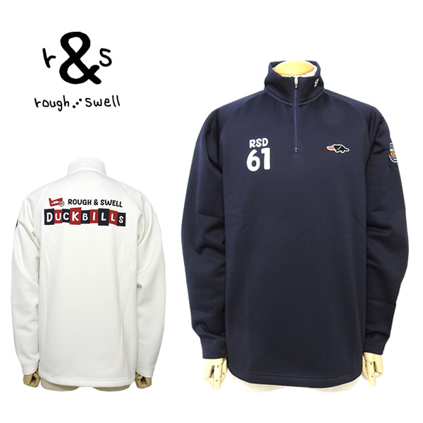 rough&swell［ラフアンドスウェル］HANG OUT ZIP HOT NECK/ハーフ