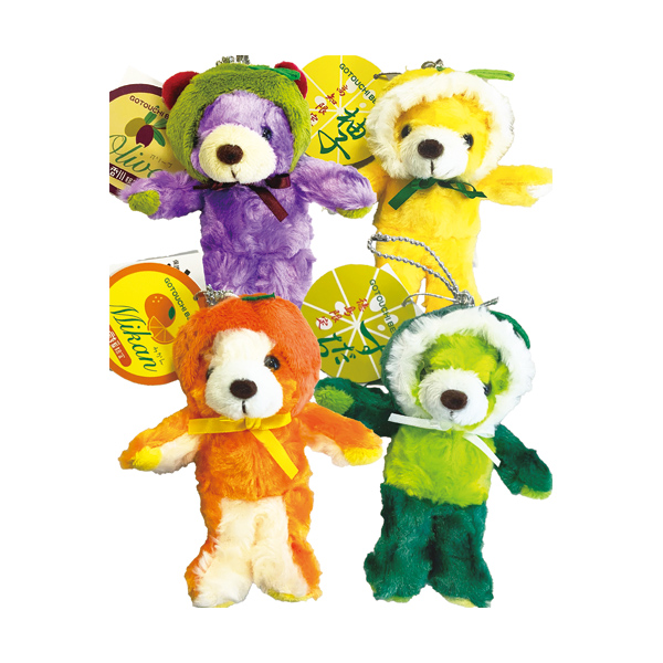 あつめてかわいい♡四国のモチーフを取り入れた四国ベアの