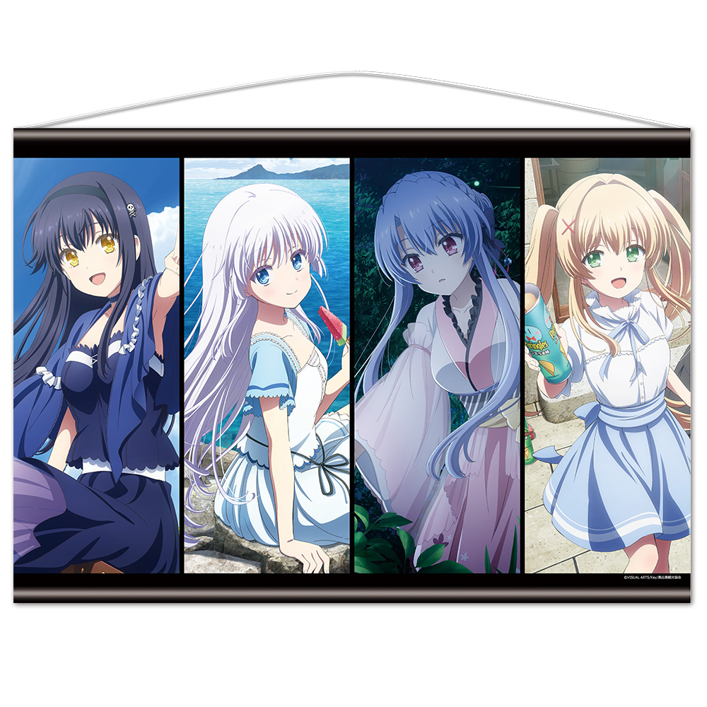 TVアニメ 『Summer Pockets』 クリアファイル しろは＆蒼＆鴎＆紬