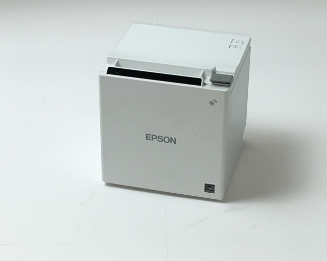 中古】EPSON レシートプリンタ TM-M30(USB・LAN・Bluetooth/80mm)ホワイト