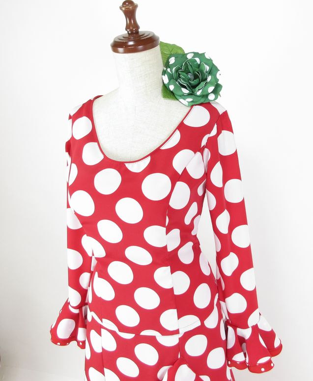 赤白水玉 フラメンコ 発表会