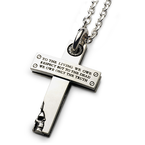 送料無料】Dr MONROE(ドクターモンロー) メッセージクロスペンダント