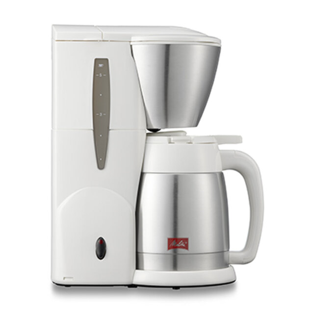 メリタ コーヒーメーカー ノアプラス 白 5杯用 SKT55-3W|珈琲・紅茶