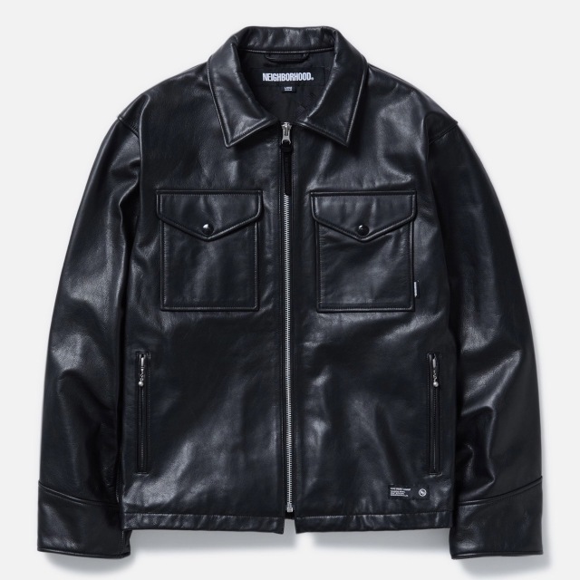 NEIGHBORHOOD ] ネイバーフッド,25SS LEATHER PM JACKET