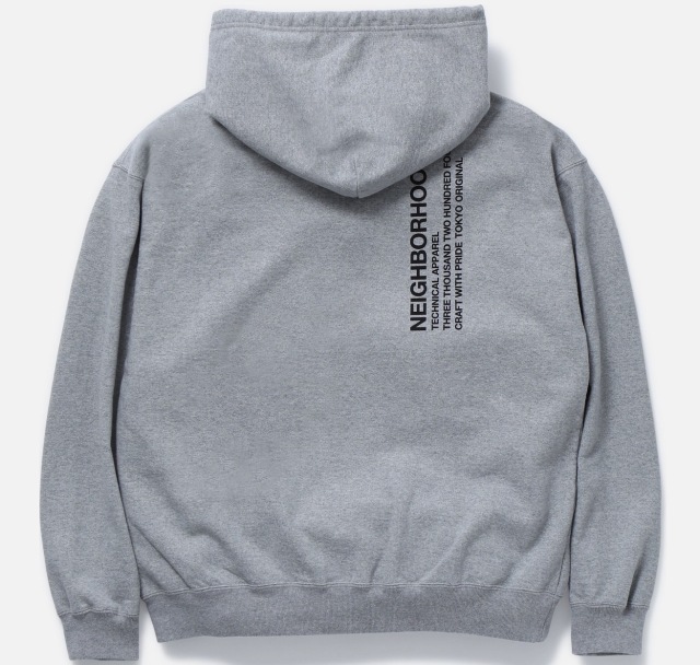 NEIGHBORHOOD ] ネイバーフッド 25SS SOLID SWEAT HOODIE LS