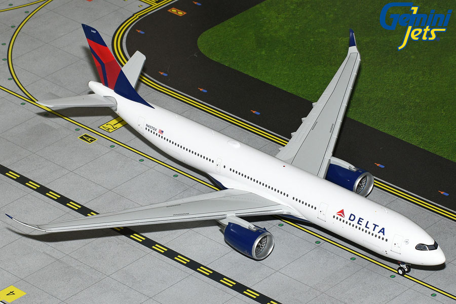Gemini Jets 1/200 (ダイキャスト製) A330-900 デルタ航空 N407DX ガリバー