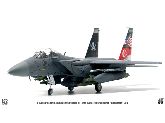 JCW 1/72 (ダイキャスト製) F-15SG シンガポール空軍 428th FS