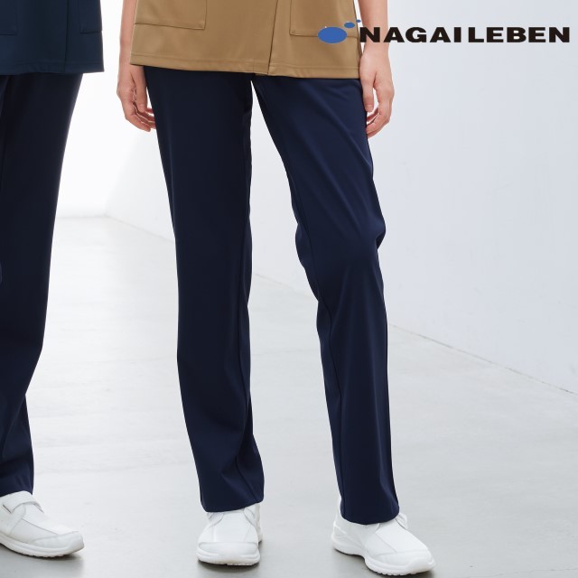 AY4233 ナガイレーベン ナースウェア パンツ 女性用 ストレート