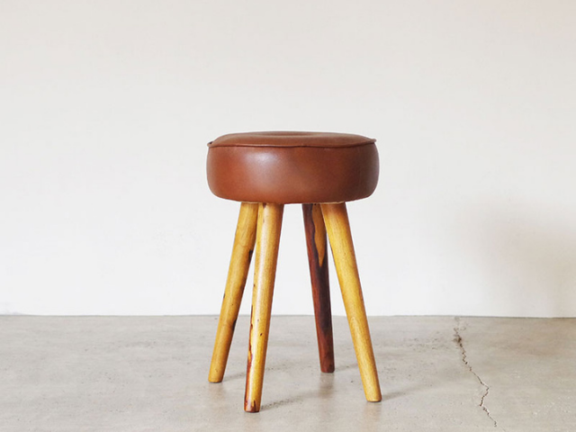 SF LEATHER STOOL SF レザースツール LIFE FURNITURE ライフ