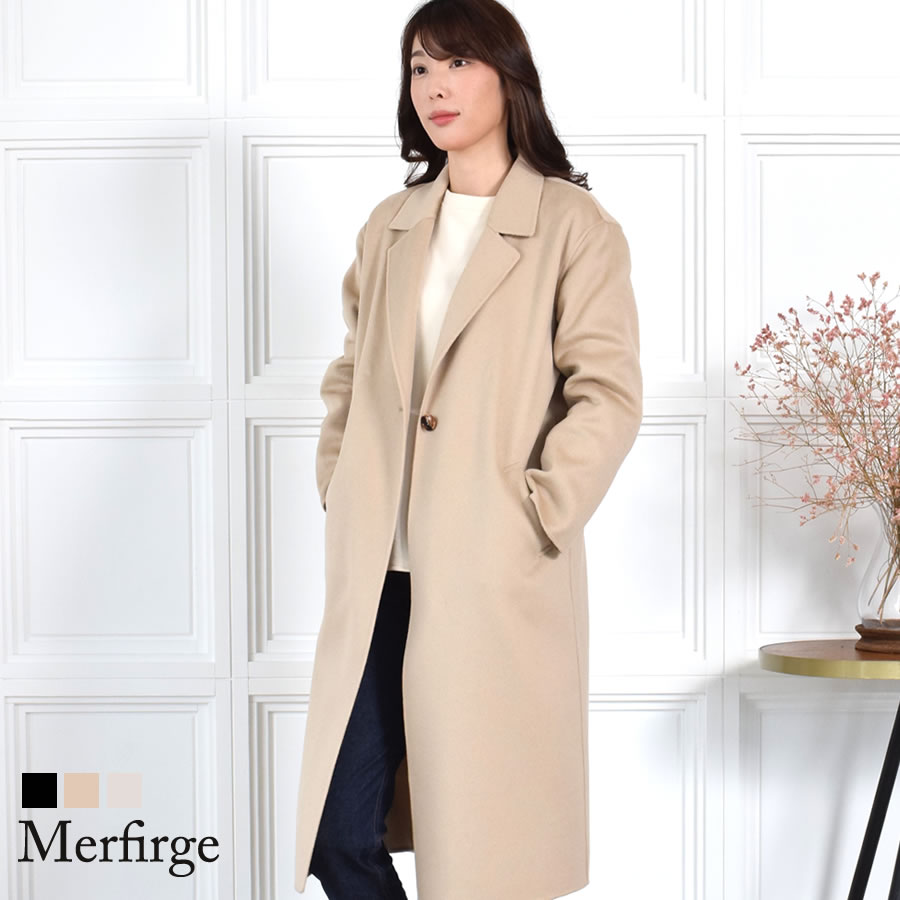 30%OFF 会員価格適用外】チェスターコート レディース ダブルフェイス