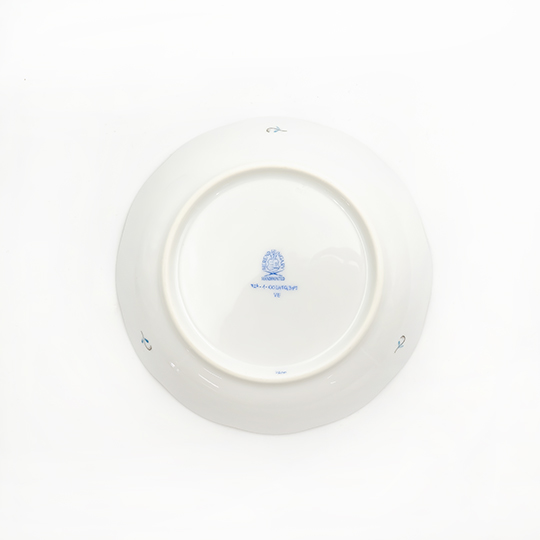 アポニー・ターコイズ・プラチナ] ティーカップ&ソーサー