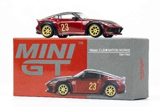 MINI GT 1/64 Nissan Z LB NATION WORKS ジェムレッド, インタビュー