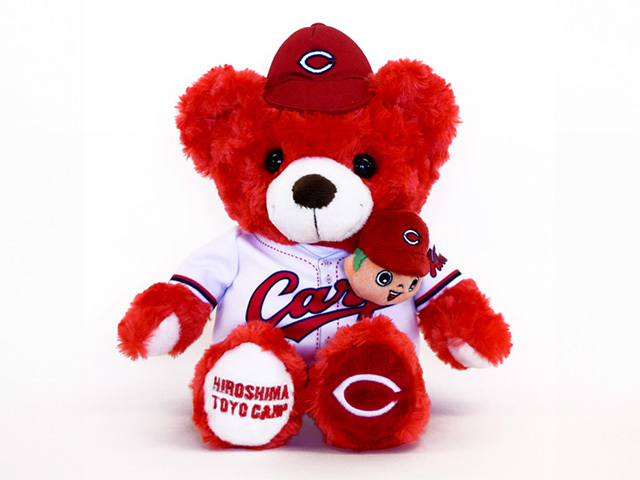 ご当地ベア広島東洋カープ(カープ坊や/スラィリー)ぬいぐるみS