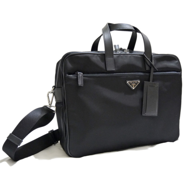 プラダ メンズ ナイロン ラップトップケース 書類バッグ（ブリーフ