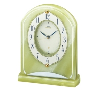 セイコーメロディ置時計エンブレム SEIKO電波置き時計 HW528B/時計