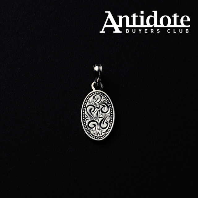 Antidote Buyers Club Engraved Plate Pendant