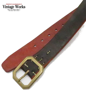 Vintage Works ヴィンテージワークス CHASHIN|真鍮バックル|7ホール