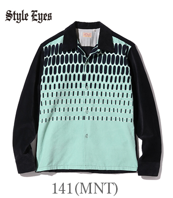 STYLE EYES スタイルアイズ 長袖|コーデュロイ|オープンカラー