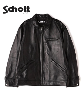 Schott ショット シープレザー|トラッカージャケット|782-3950120