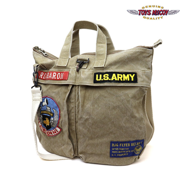 TOYS McCOY トイズマッコイ TMA2524 ヘルメットバッグ キャンバス