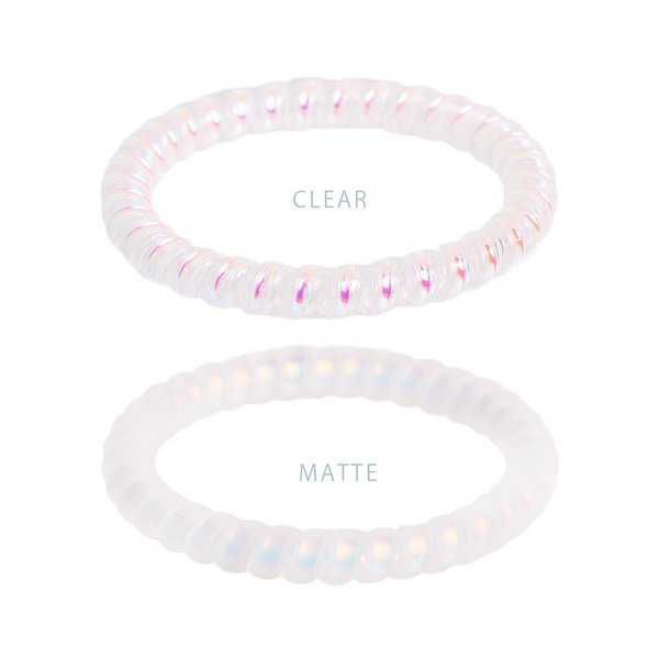 スリムオーロラスプリングヘアゴム - ヘアアクセサリーを激安で通販