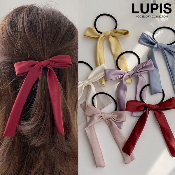 サテンリボンヘアゴム - ヘアアクセサリーを激安で通販販売 | プチプラ